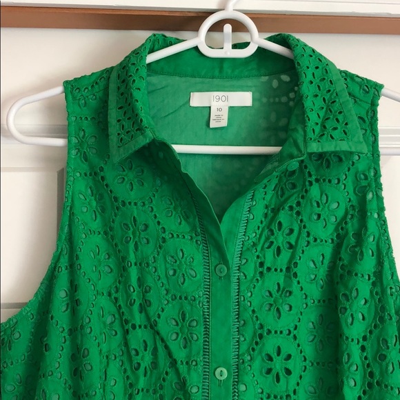 Button-Up Lace Midi-dress - Picture 2 of 5